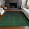 Piper Looms Mayfield Modern AMF844 Emerald Machine Washable Area Rug Lifestyle Image Feature