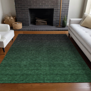 Piper Looms Mayfield Modern AMF844 Emerald Machine Washable Area Rug Lifestyle Image Feature