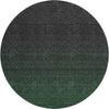 Piper Looms Mayfield Modern AMF844 Emerald Machine Washable Area Rug Round Main Image