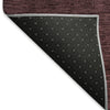 Piper Looms Mayfield Modern AMF844 Merlot Machine Washable Area Rug Backing Image