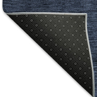 Piper Looms Mayfield Modern AMF844 Navy Machine Washable Area Rug Backing Image