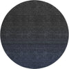 Piper Looms Mayfield Modern AMF844 Navy Machine Washable Area Rug Round Main Image