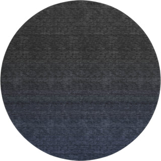 Piper Looms Mayfield Modern AMF844 Navy Machine Washable Area Rug Round Main Image