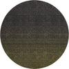 Piper Looms Mayfield Modern AMF844 Olive Machine Washable Area Rug Round Main Image
