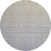 Piper Looms Mayfield Ombre AMF845 Beige Machine Washable Area Rug Round Main Image
