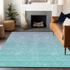 Piper Looms Mayfield Ombre AMF845 Sky Machine Washable Area Rug Lifestyle Image Feature