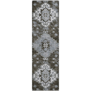 Piper Looms Mayfield Medallions AMF846 Chocolate Machine Washable Area Rug Runner Main Image