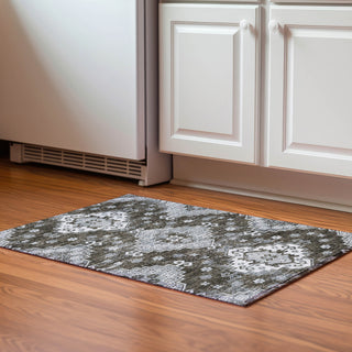Piper Looms Mayfield Medallions AMF846 Chocolate Machine Washable Area Rug Scatter Lifestyle Image Feature