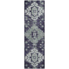 Piper Looms Mayfield Medallions AMF846 Purple Machine Washable Area Rug Runner Main Image