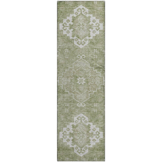 Piper Looms Mayfield Medallions AMF847 Aloe Machine Washable Area Rug Runner Main Image