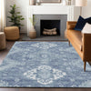 Piper Looms Mayfield Medallions AMF847 Blue Machine Washable Area Rug Lifestyle Image Feature