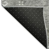 Piper Looms Mayfield Medallions AMF847 Gray Machine Washable Area Rug Backing Image