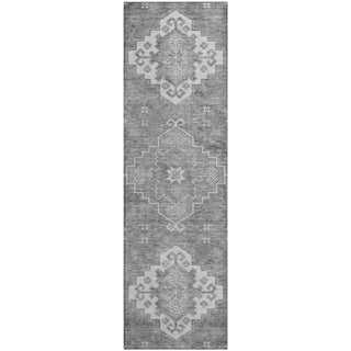 Piper Looms Mayfield Medallions AMF847 Gray Machine Washable Area Rug Runner Main Image