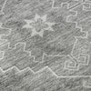Piper Looms Mayfield Medallions AMF847 Gray Machine Washable Area Rug Swatch Image