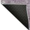 Piper Looms Mayfield Medallions AMF847 Lavender Machine Washable Area Rug Backing Image