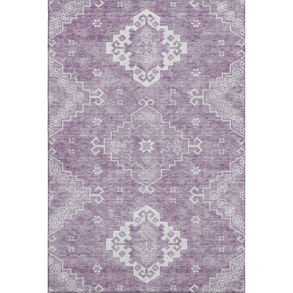 Piper Looms Mayfield Medallions AMF847 Lavender Machine Washable Area Rug main image