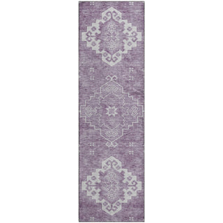 Piper Looms Mayfield Medallions AMF847 Lavender Machine Washable Area Rug Runner Main Image