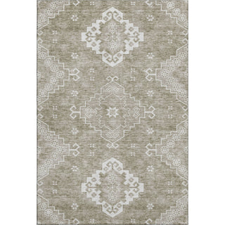 Piper Looms Mayfield Medallions AMF847 Taupe Machine Washable Area Rug main image