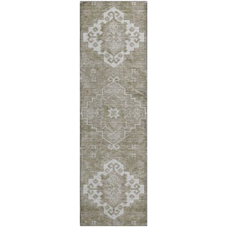 Piper Looms Mayfield Medallions AMF847 Taupe Machine Washable Area Rug Runner Main Image