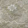 Piper Looms Mayfield Medallions AMF847 Taupe Machine Washable Area Rug Swatch Image