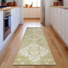 Piper Looms Mayfield Medallions AMF847 Wheat Machine Washable Area Rug Runner Lifestyle Image Feature