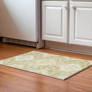 Piper Looms Mayfield Medallions AMF847 Wheat Machine Washable Area Rug Scatter Lifestyle Image Feature
