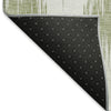 Piper Looms Mayfield Ikat AMF848 Aloe Machine Washable Area Rug Backing Image
