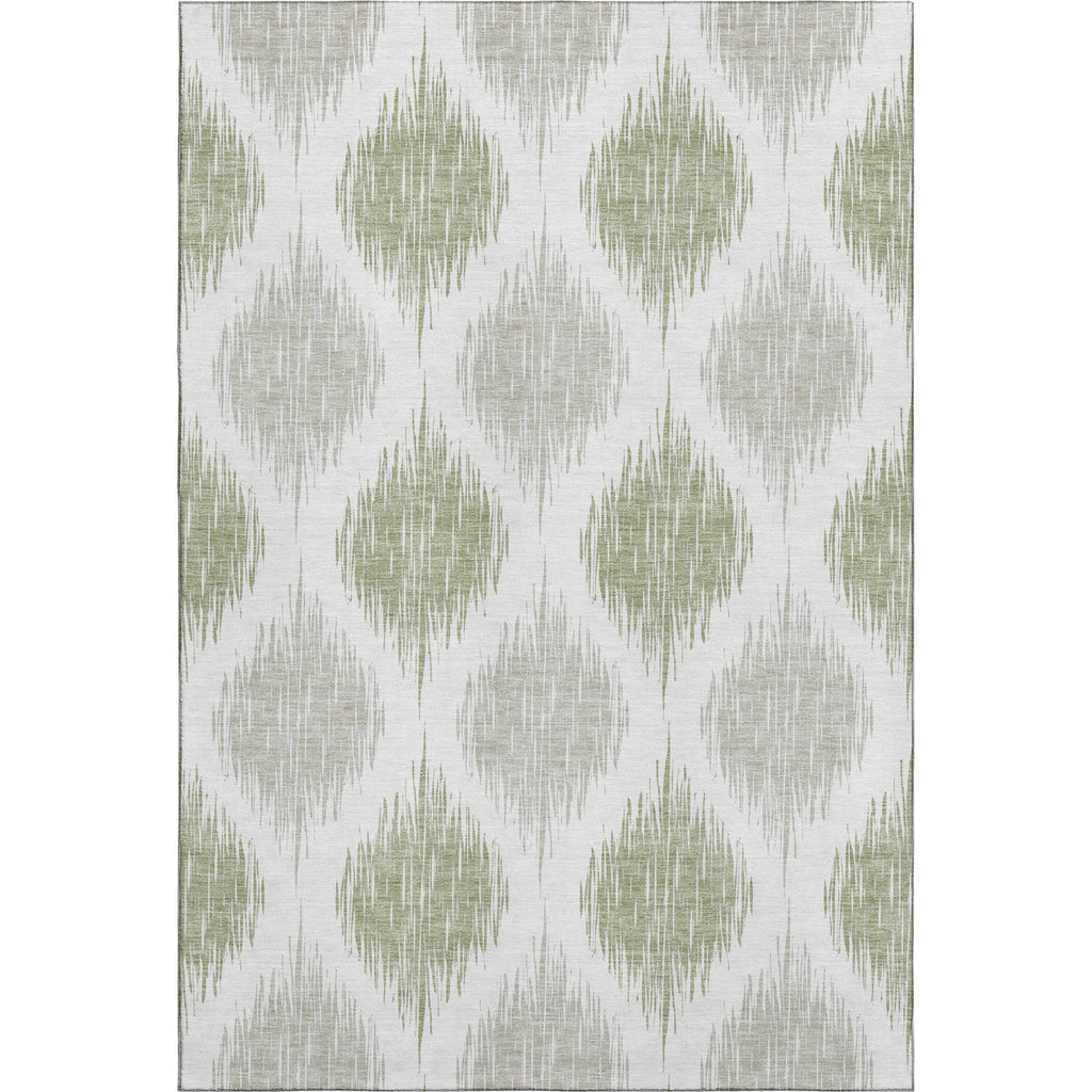 Piper Looms Mayfield Ikat AMF848 Aloe Machine Washable Area Rug main image