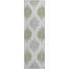 Piper Looms Mayfield Ikat AMF848 Aloe Machine Washable Area Rug Runner Main Image