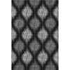 Piper Looms Mayfield Ikat AMF848 Black Machine Washable Area Rug main image