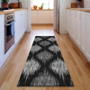Piper Looms Mayfield Ikat AMF848 Black Machine Washable Area Rug Runner Lifestyle Image Feature