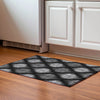 Piper Looms Mayfield Ikat AMF848 Black Machine Washable Area Rug Scatter Lifestyle Image Feature