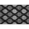 Piper Looms Mayfield Ikat AMF848 Black Machine Washable Area Rug Scatter Main Image