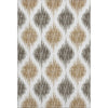 Piper Looms Mayfield Ikat AMF848 Chocolate Machine Washable Area Rug main image