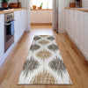 Piper Looms Mayfield Ikat AMF848 Chocolate Machine Washable Area Rug Runner Lifestyle Image Feature