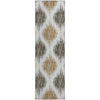 Piper Looms Mayfield Ikat AMF848 Chocolate Machine Washable Area Rug Runner Main Image