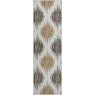 Piper Looms Mayfield Ikat AMF848 Chocolate Machine Washable Area Rug Runner Main Image