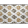 Piper Looms Mayfield Ikat AMF848 Chocolate Machine Washable Area Rug Scatter Main Image