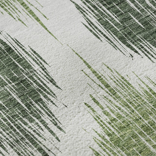 Piper Looms Mayfield Ikat AMF848 Fern Machine Washable Area Rug Swatch Image