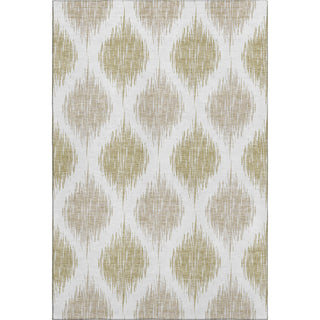 Piper Looms Mayfield Ikat AMF848 Gold Machine Washable Area Rug main image