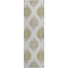 Piper Looms Mayfield Ikat AMF848 Gold Machine Washable Area Rug Runner Main Image