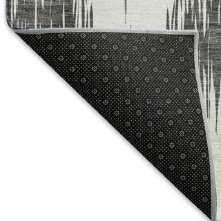 Piper Looms Mayfield Ikat AMF848 Gray Machine Washable Area Rug Backing Image