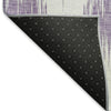 Piper Looms Mayfield Ikat AMF848 Lavender Machine Washable Area Rug Backing Image
