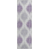 Piper Looms Mayfield Ikat AMF848 Lavender Machine Washable Area Rug Runner Main Image