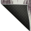 Piper Looms Mayfield Ikat AMF848 Purple Machine Washable Area Rug Backing Image