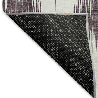 Piper Looms Mayfield Ikat AMF848 Purple Machine Washable Area Rug Backing Image