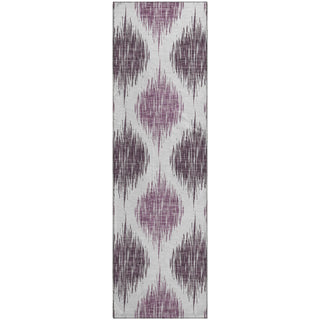 Piper Looms Mayfield Ikat AMF848 Purple Machine Washable Area Rug Runner Main Image