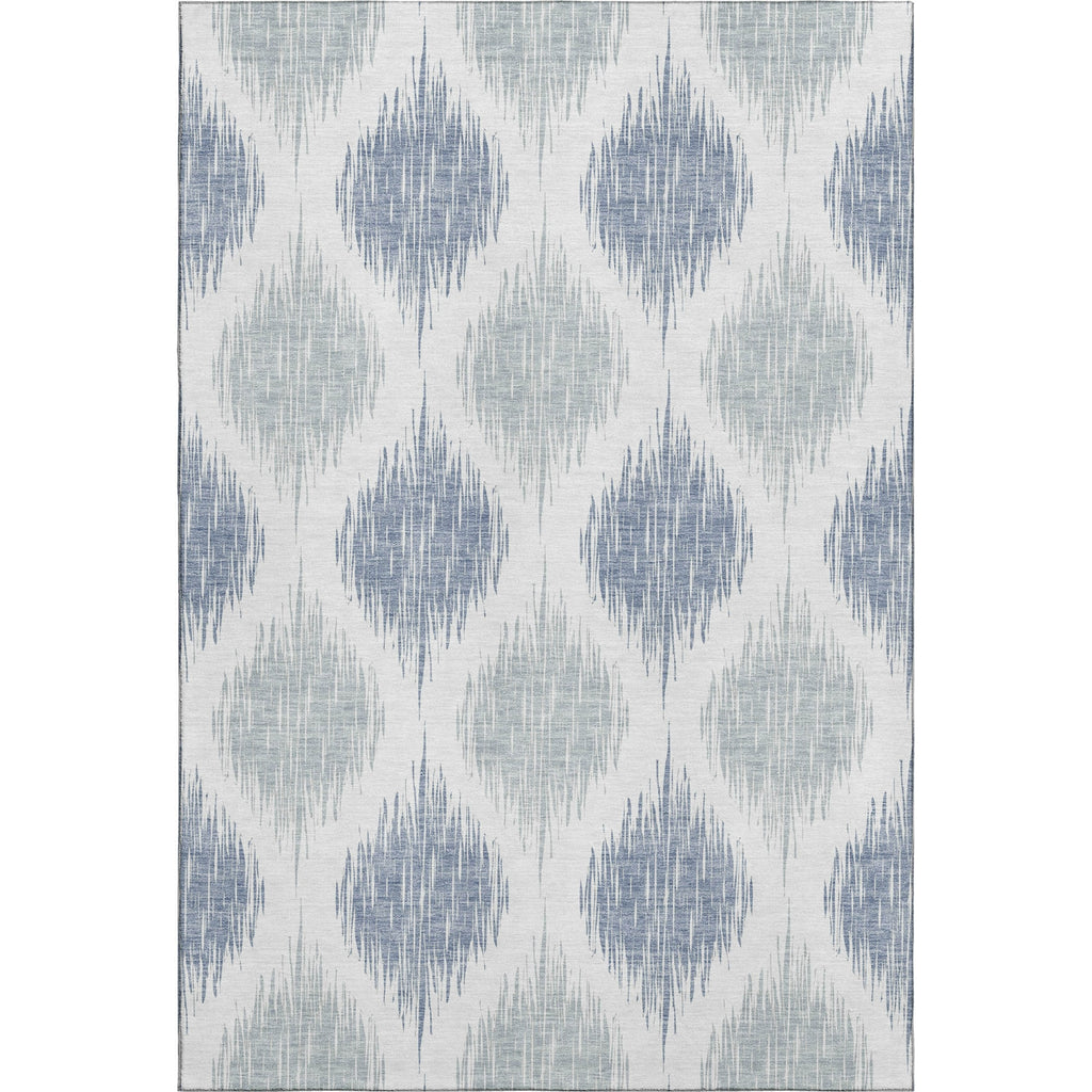 Piper Looms Mayfield Ikat AMF848 Sky Machine Washable Area Rug main image