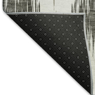 Piper Looms Mayfield Ikat AMF848 Taupe Machine Washable Area Rug Backing Image