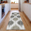 Piper Looms Mayfield Ikat AMF848 Taupe Machine Washable Area Rug Runner Lifestyle Image Feature